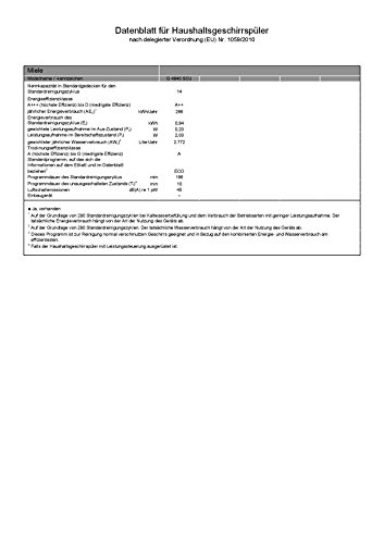 Miele G 4940 SCU Jubilee Geschirrspülmaschine Unterbau – A++