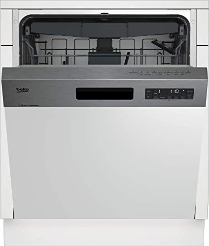 Leise Geschirrspülmaschine: Beko DSN28431X Geschirrspüler Teilintegriert